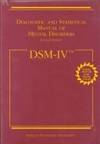 DSM-IV: Diagnostic and Statistical Manual of Mental Disorders by Author