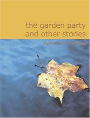 image of The Garden Party and Other Stories