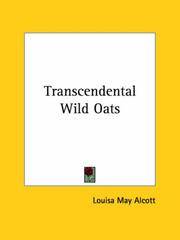 Transcendental Wild Oats by Louisa May Alcott
