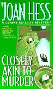 image of Closely Akin to Murder (Claire Malloy Mysteries, No. 11)