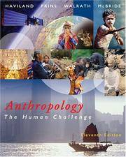 image of Anthropology: The Human Challenge (with CD-ROM and InfoTrac)