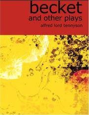 image of Becket and Other Plays