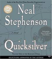 image of Quicksilver: Volume 1 of The Baroque Cycle, Selections Approved by the Author (Audio Book on 20 CDs)