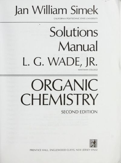 語学+参考書 Solutions Manual for Organic Chemistry Study Guide/Solutions Manual for Organic Chemistry