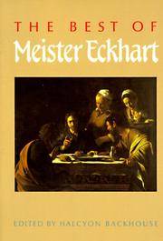 Best Of Meister Eckhart, The