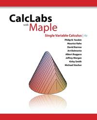 CalcLabs with Maple for Stewart's Single Variable Calculus: Concepts and Contexts, Enhanced...