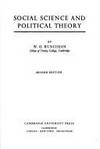 SOCIAL SCIENCE AND POLITICAL THEORY