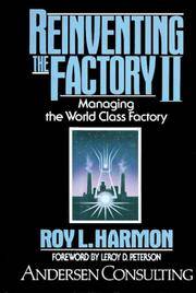 Reinventing the Factory: Managing the World Class