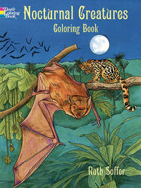 Nocturnal Creatures Coloring Book (Dover Animal Coloring Books)