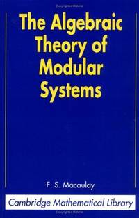 The Algebraic Theory of Modular Systems