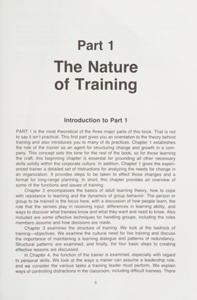 The Trainer's Handbook: The AMA Guide to Effective Training