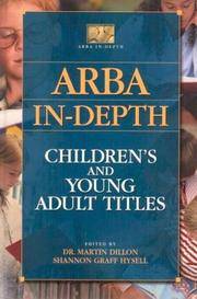ARBA in-depth; children's and young adult titles. (ARBA in-depth)