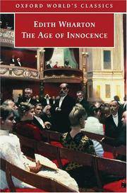 cover of The Age of Innocence (Oxford World's Classics)