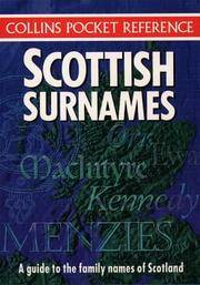 Scottish Surnames (Collins Pocket Reference)