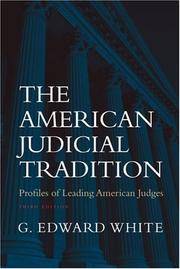 The American Judicial Tradition