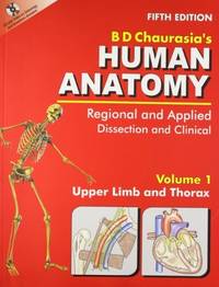 Human Anatomy, 5E, Vol.1, With Cd by Chaurasia B.D