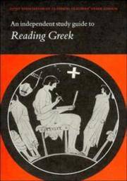 An Independent study Guide to Reading Greek