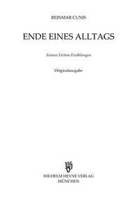 image of Ende eines Alltags
