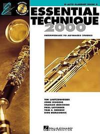 Essential Technique 2000: E Flat Alto Clarinet, Level 3 (Essential Elements Method)