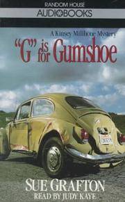 G is for Gumshoe (Sue Grafton) Grafton, Sue and Kaye, Judy