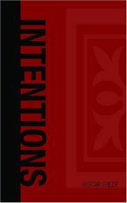 cover of Intentions