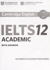Cambridge Ielts 12 Academic Student's Book with Answers with Audio China Reprint Edition