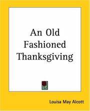 image of An Old Fashioned Thanksgiving