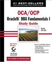 OCA/OCP: Oracle9i DBA Fundamentals I Study Guide