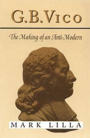 G. B. Vico: The Making of an Anti-Modern