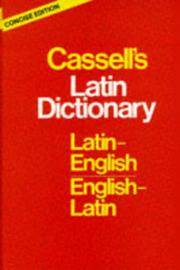 Cassell's Concise Latin-English, English-Latin Dictionary