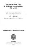 The Justices of the Peace in Wales and Monmouthshire, 1541-1689 by J. R. S. Phillips - 1975