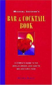 Bar and Cocktail Book