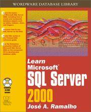 Learn Microsoft SQL Server 2000 (With CD-ROM)