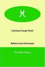image of Catriona (Large Print)