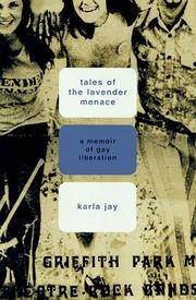 cover of TALES OF THE LAVENDER MENACE a Memoir of Liberation