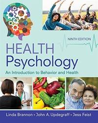 cover of Health Psychology: An Introduction to Behavior and Health