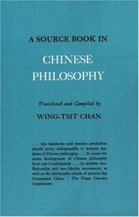 A Source Book In Chinese Philosophy