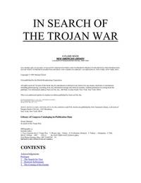 image of In Search of the Trojan War (Plume)