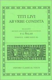 image of Ab Urbe Condita: Volume VI: Books XXXVI-XL (Oxford Classical Texts) (Bks.36-40)