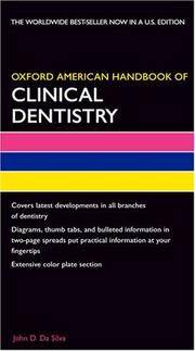 Oxford American Handbook Of Clinical Dentistry