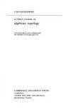 A First Course in Algebraic Topology