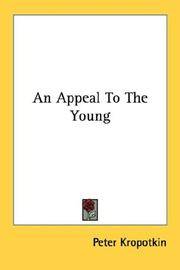 An Appeal To the Young