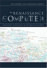 cover of The Renaissance Computer: Knowledge Technology in the First Age of Print