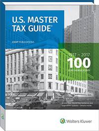 cover of U.S. Master Tax Guide (2017)