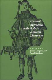 Feminist Approaches to the Body in Medieval Literature  [Series:  New Cultural Studies]