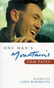 cover of One Man's Mountains : Essays and Verse