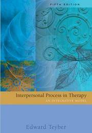 image of Interpersonal Process in Therapy: An Integrative Model