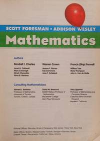 Scott Foresman-Addison Wesley Mathematics: Grade 1: Diamond Edition
