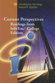 CURRENT PERSPECTIVES F/INFO COLL ED:INTRO/SOC RESRCH W/INFO