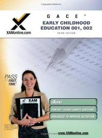 cover of GACE Early Childhood Education 001, 002